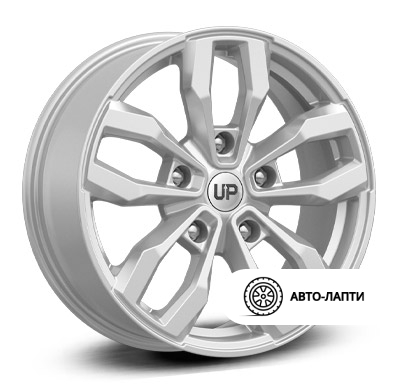 Диск Wheels UP Up116 7x17 5/139.7 ET35 D98.1 SH79589. Литой, Серебристый