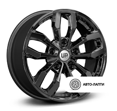 Диск Wheels UP Up116 7x17 5/139.7 ET35  D98.1 SH79591. Литой, Черный глянцевый