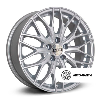 Диск NEO 654 6.5x16 5/100 ET38  D57.1 SHN654-6516-571-5x100-38S. Литой, Серебристый