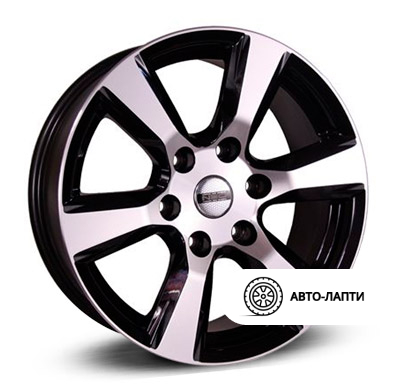 Диск NEO 805 7.5x18 6/139.7 ET35  D67.1 SHN805-7518-671-6x1397-35BD. Литой, Черный с полированной лицевой поверхностью