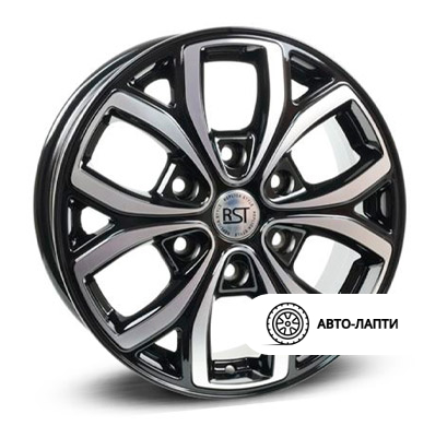 Диск RST R056 6.5x16 6/139.7 ET50  D92.5 SHRR056-6516-925-6x1397-50BD. Литой, Черный с полированной лицевой поверхностью